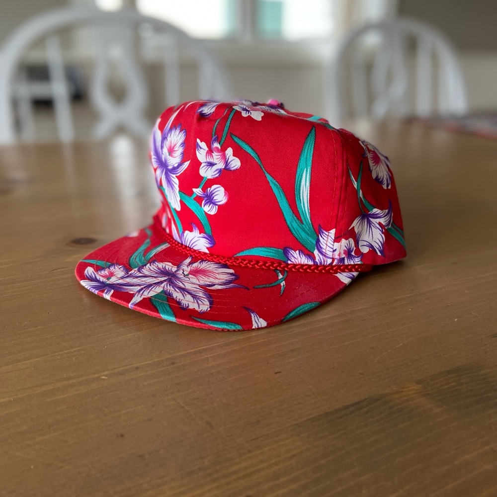 Vintage floral SnapBack hat